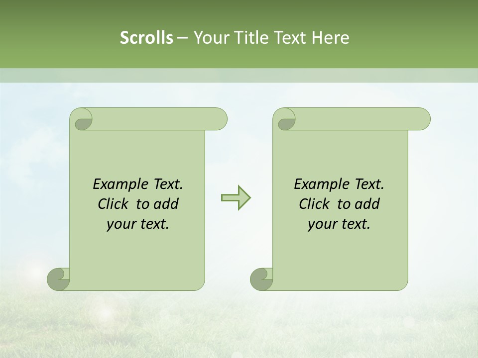 Soft Natural Shape PowerPoint Template