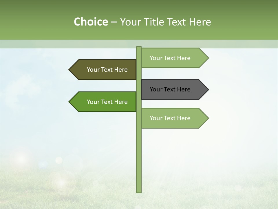 Soft Natural Shape PowerPoint Template