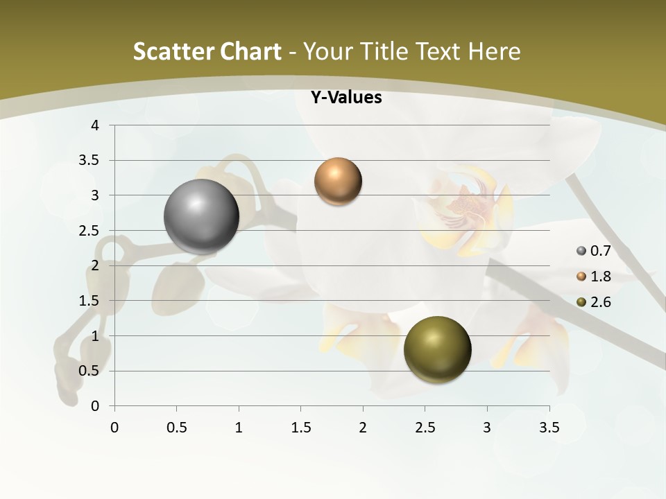 Nature Blossom White PowerPoint Template