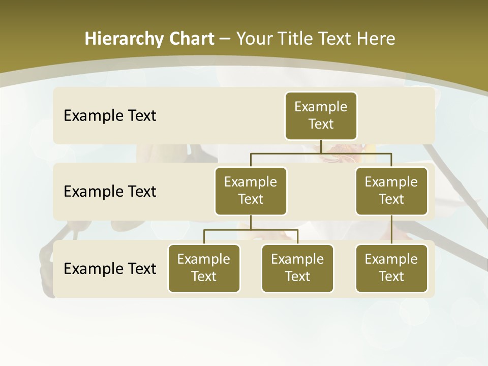 Nature Blossom White PowerPoint Template