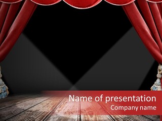 Show Cinema Audience PowerPoint Template