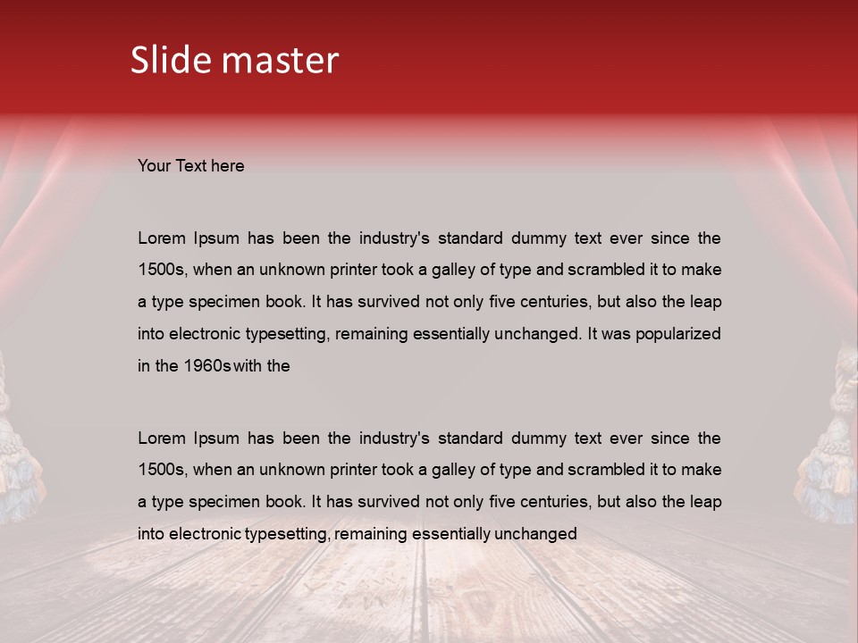 Show Cinema Audience PowerPoint Template