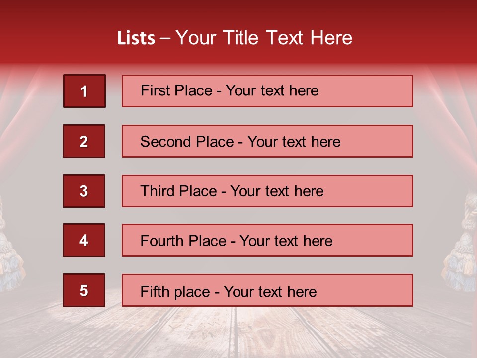 Show Cinema Audience PowerPoint Template