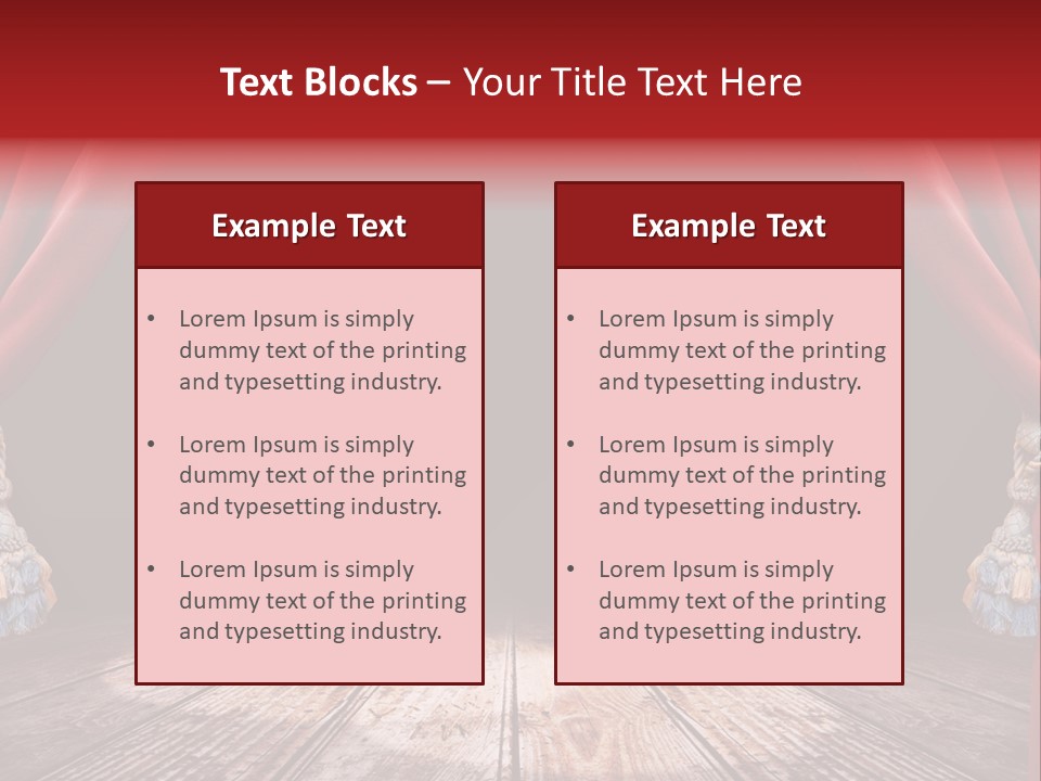Show Cinema Audience PowerPoint Template