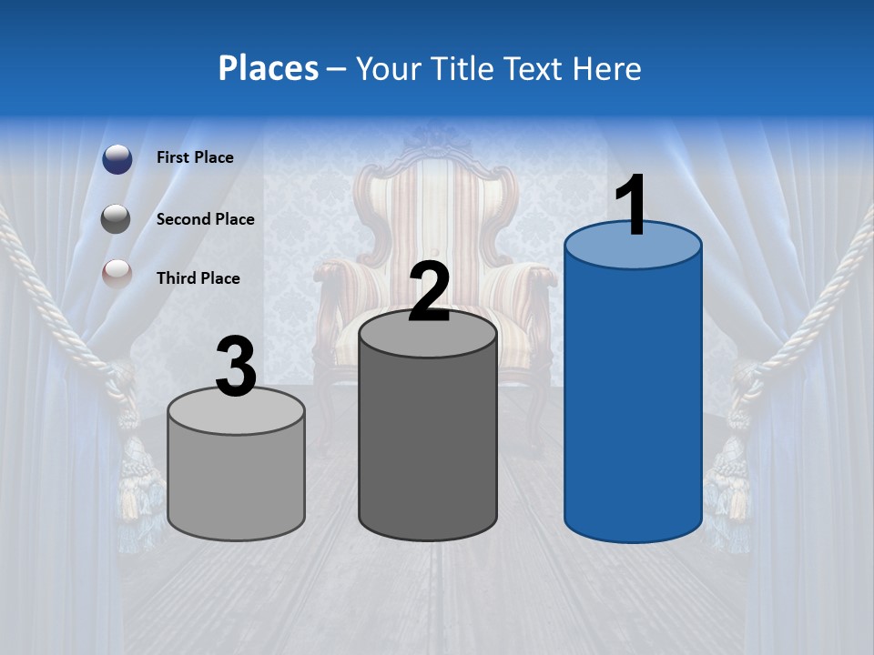 Nobility Furniture Wood PowerPoint Template