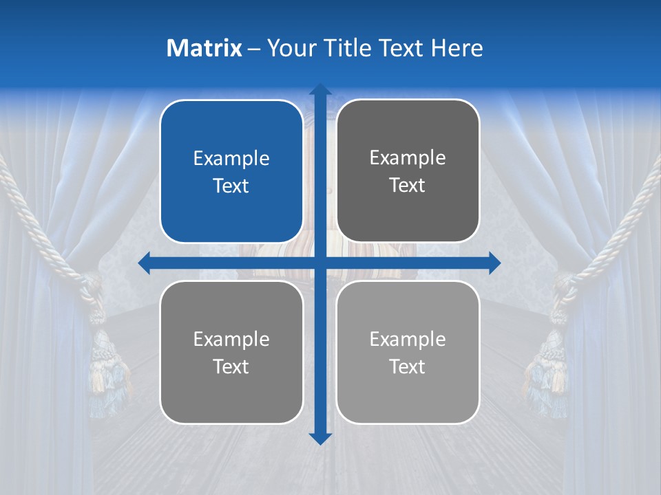 Nobility Furniture Wood PowerPoint Template