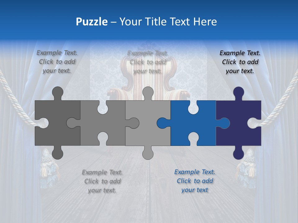 Nobility Furniture Wood PowerPoint Template