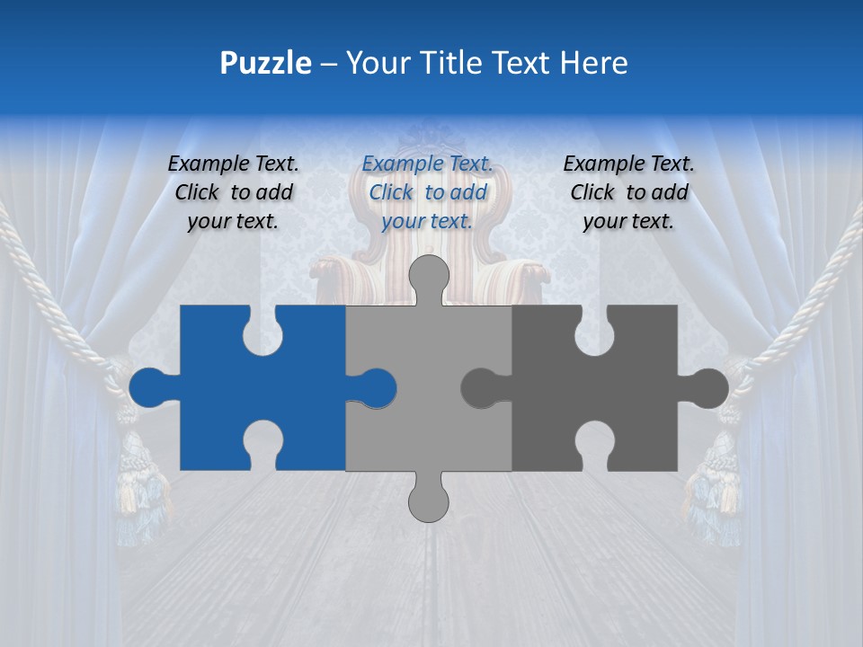 Nobility Furniture Wood PowerPoint Template