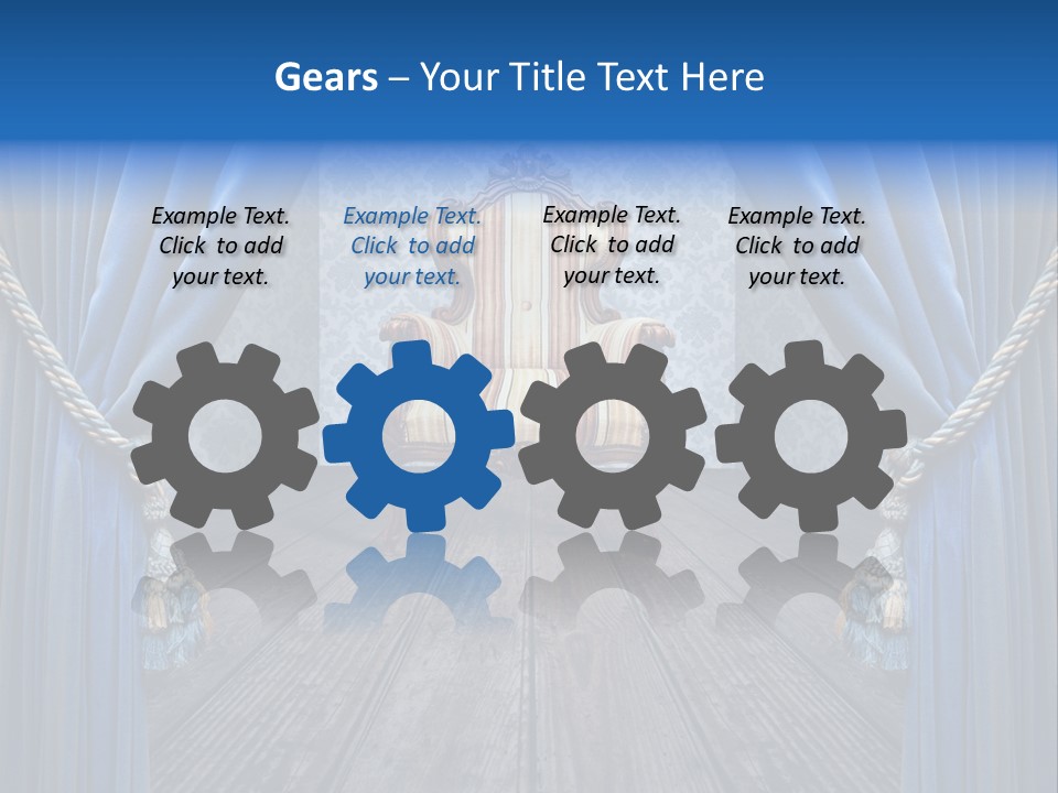 Nobility Furniture Wood PowerPoint Template