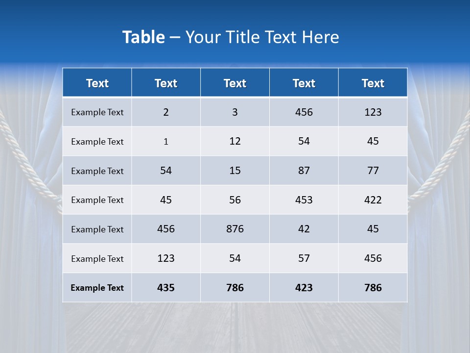 Nobility Furniture Wood PowerPoint Template