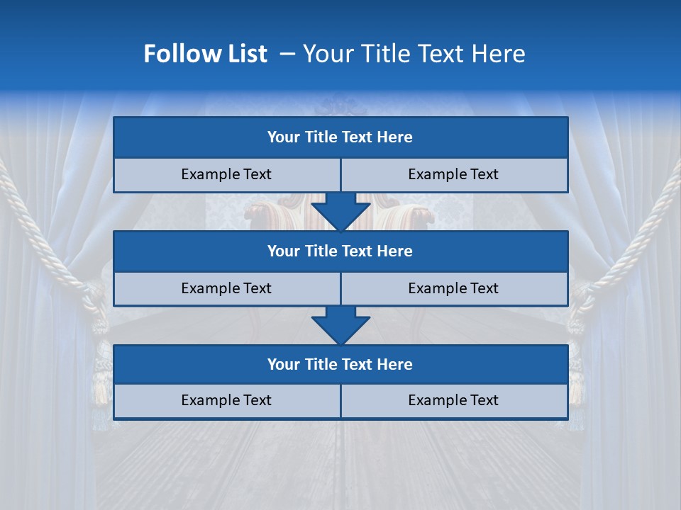 Nobility Furniture Wood PowerPoint Template
