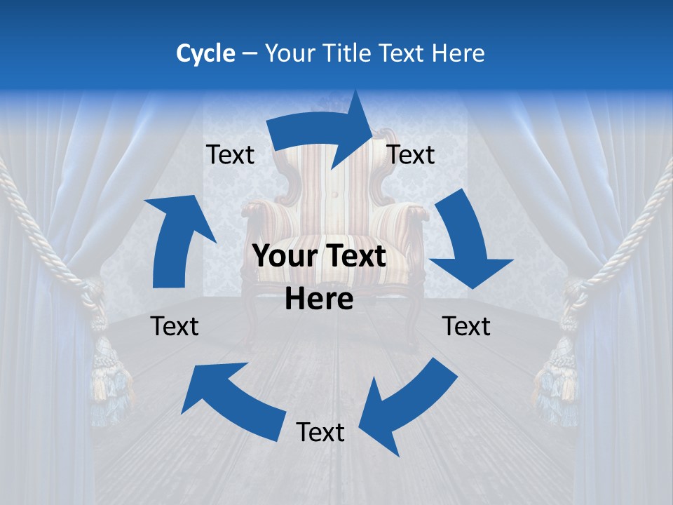 Nobility Furniture Wood PowerPoint Template