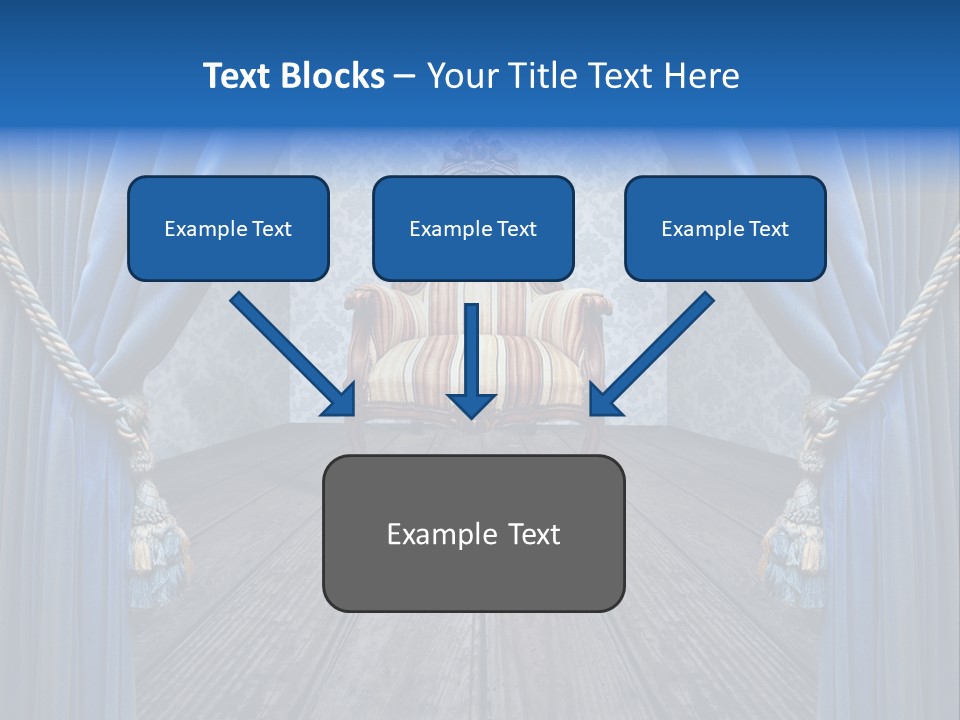 Nobility Furniture Wood PowerPoint Template