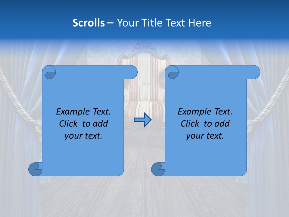 Nobility Furniture Wood PowerPoint Template