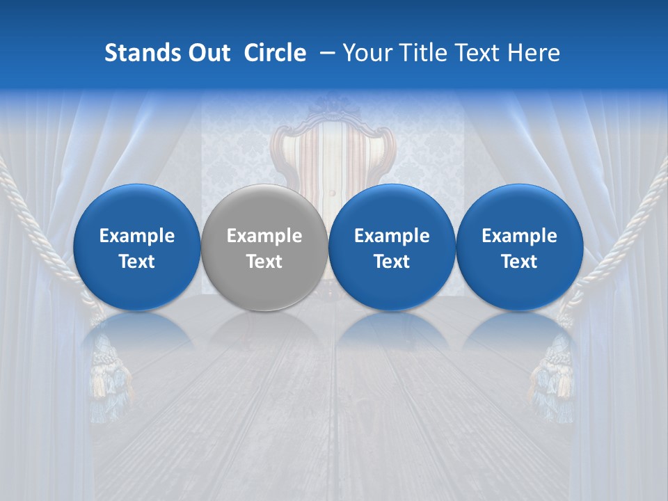 Nobility Furniture Wood PowerPoint Template