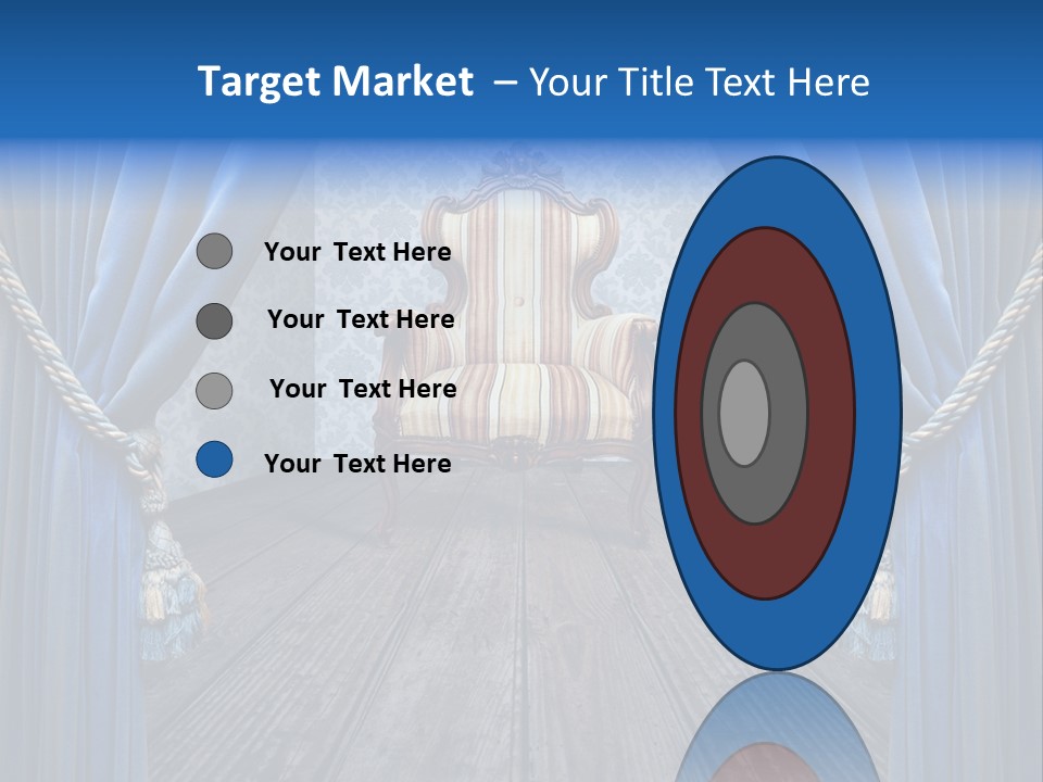 Nobility Furniture Wood PowerPoint Template