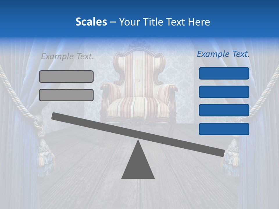 Nobility Furniture Wood PowerPoint Template