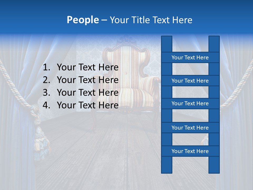 Nobility Furniture Wood PowerPoint Template