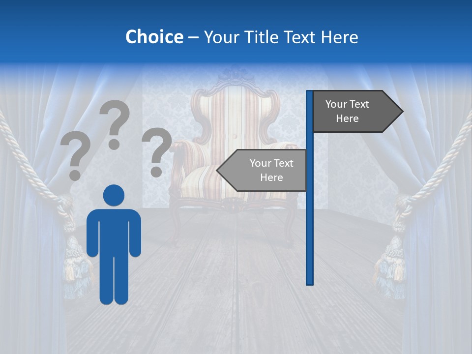 Nobility Furniture Wood PowerPoint Template