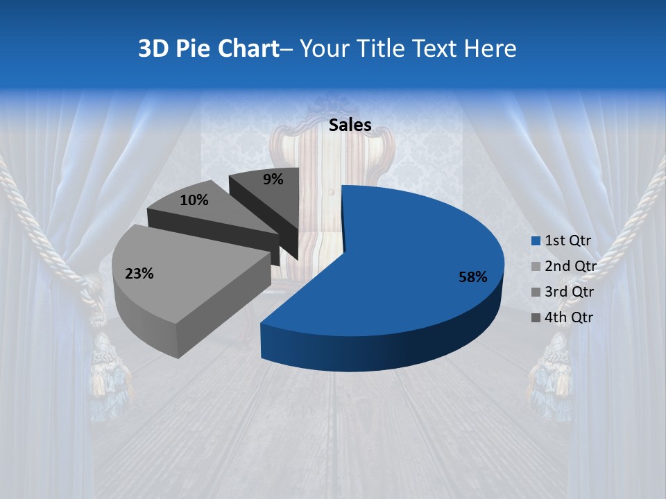 Nobility Furniture Wood PowerPoint Template