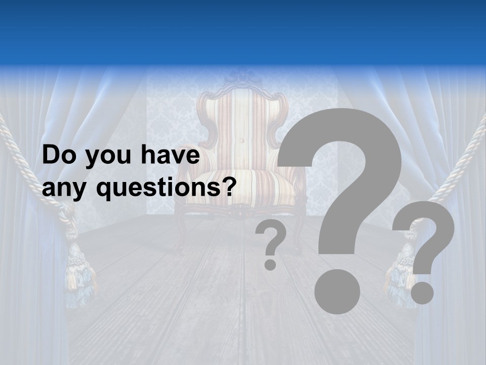 Nobility Furniture Wood PowerPoint Template