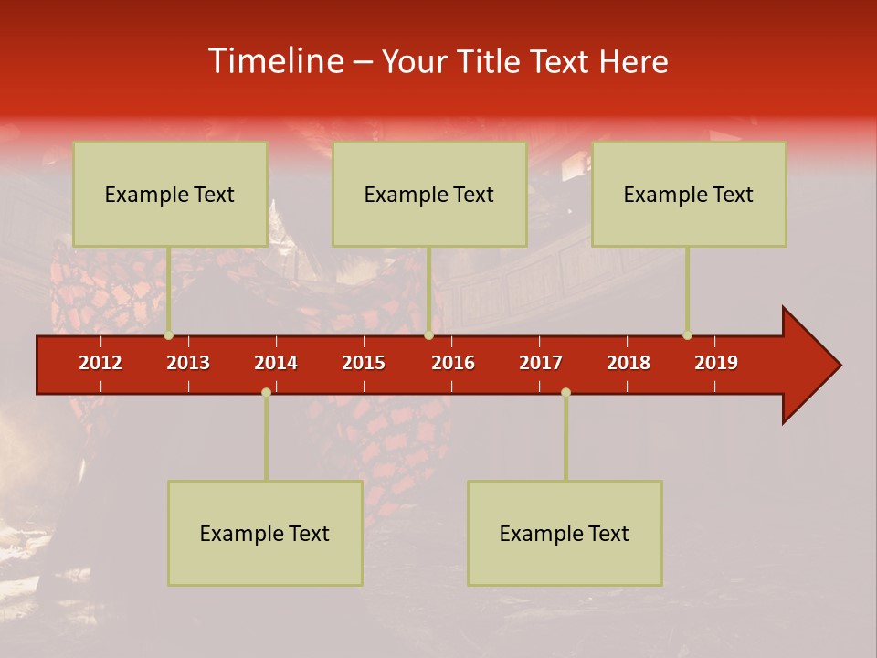 Cute Dress Actress PowerPoint Template