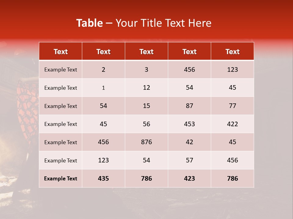 Cute Dress Actress PowerPoint Template