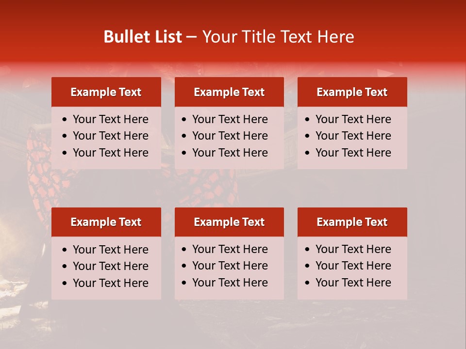 Cute Dress Actress PowerPoint Template