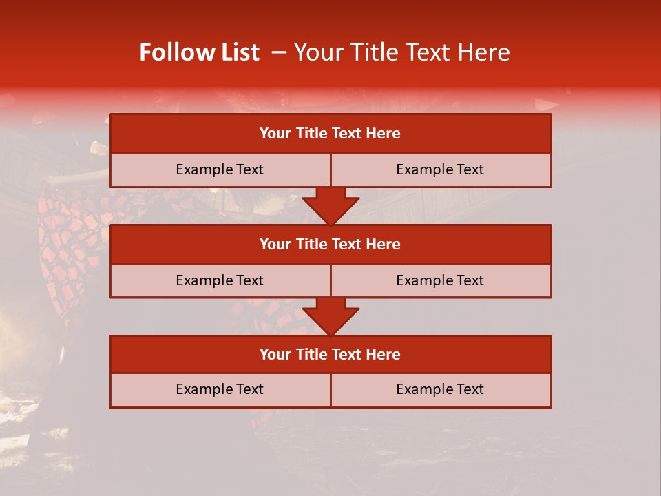 Cute Dress Actress PowerPoint Template