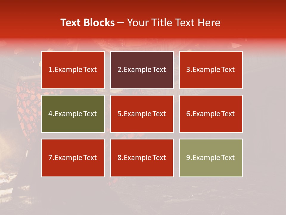 Cute Dress Actress PowerPoint Template