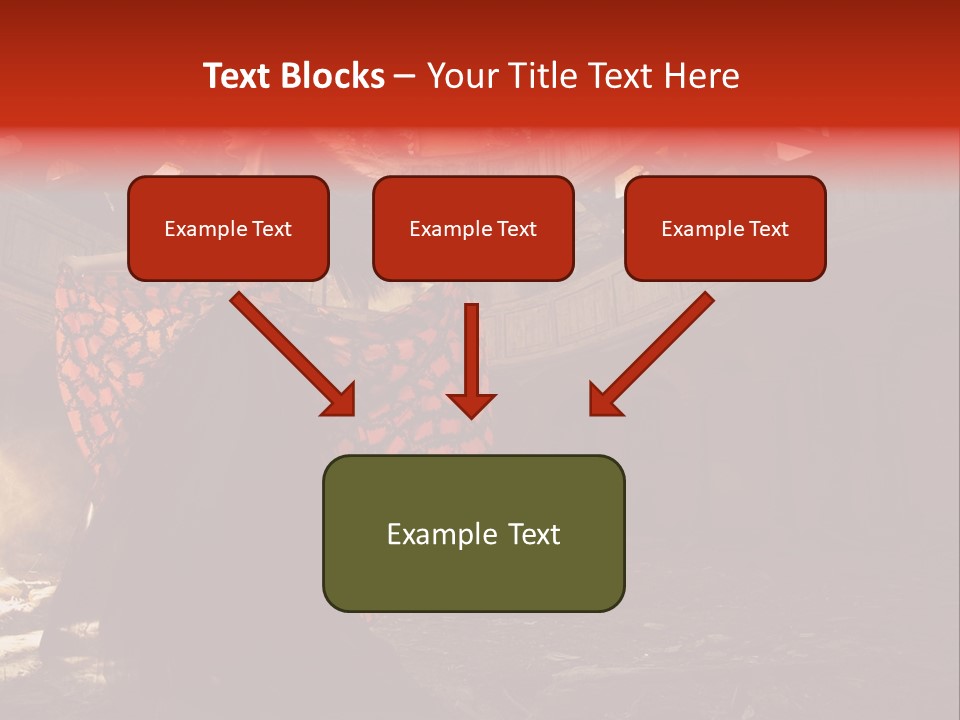 Cute Dress Actress PowerPoint Template