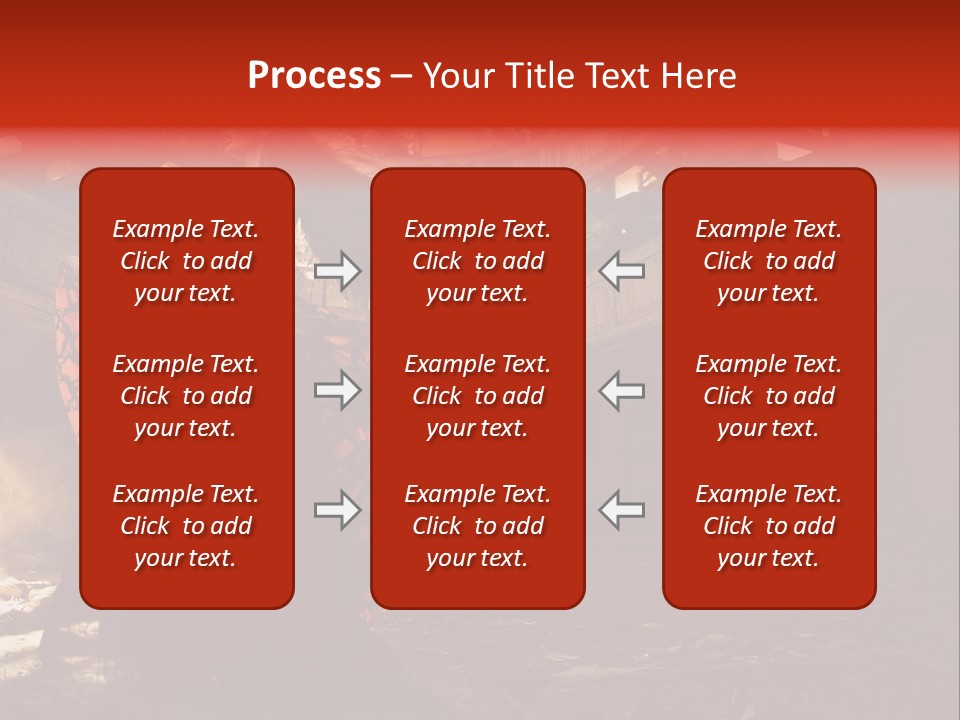 Cute Dress Actress PowerPoint Template