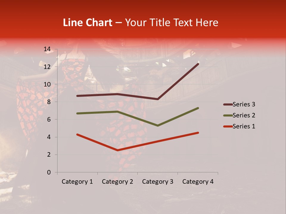 Cute Dress Actress PowerPoint Template