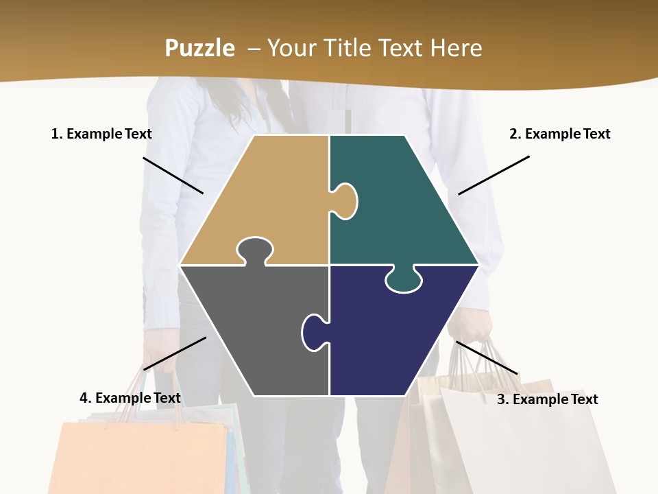 Bag Little Shopping PowerPoint Template