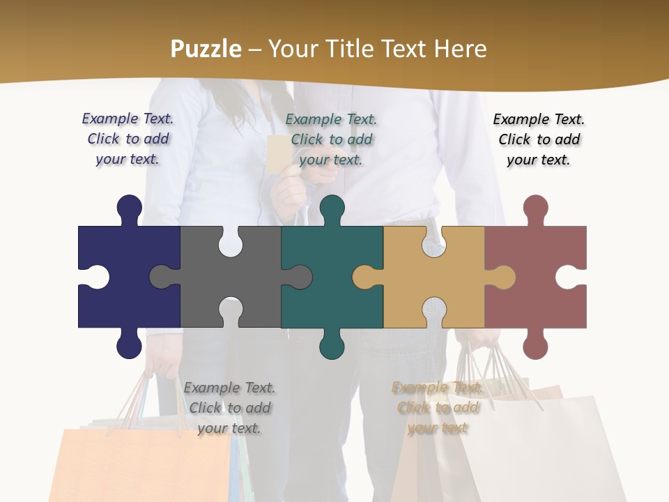 Bag Little Shopping PowerPoint Template