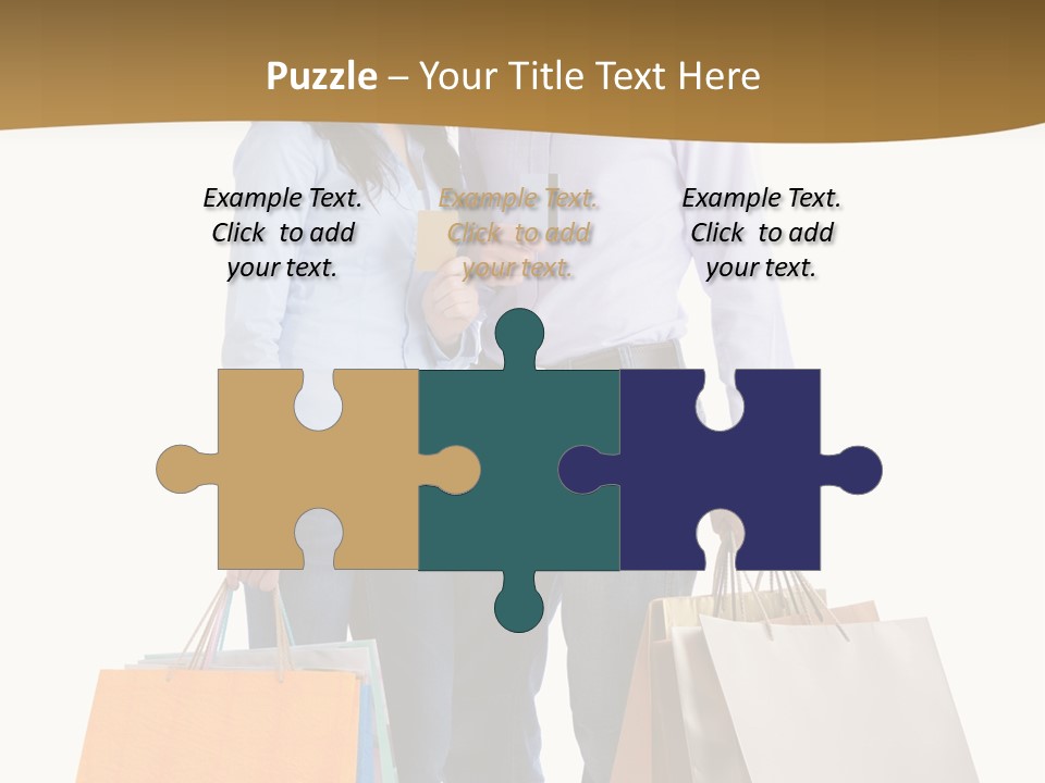 Bag Little Shopping PowerPoint Template