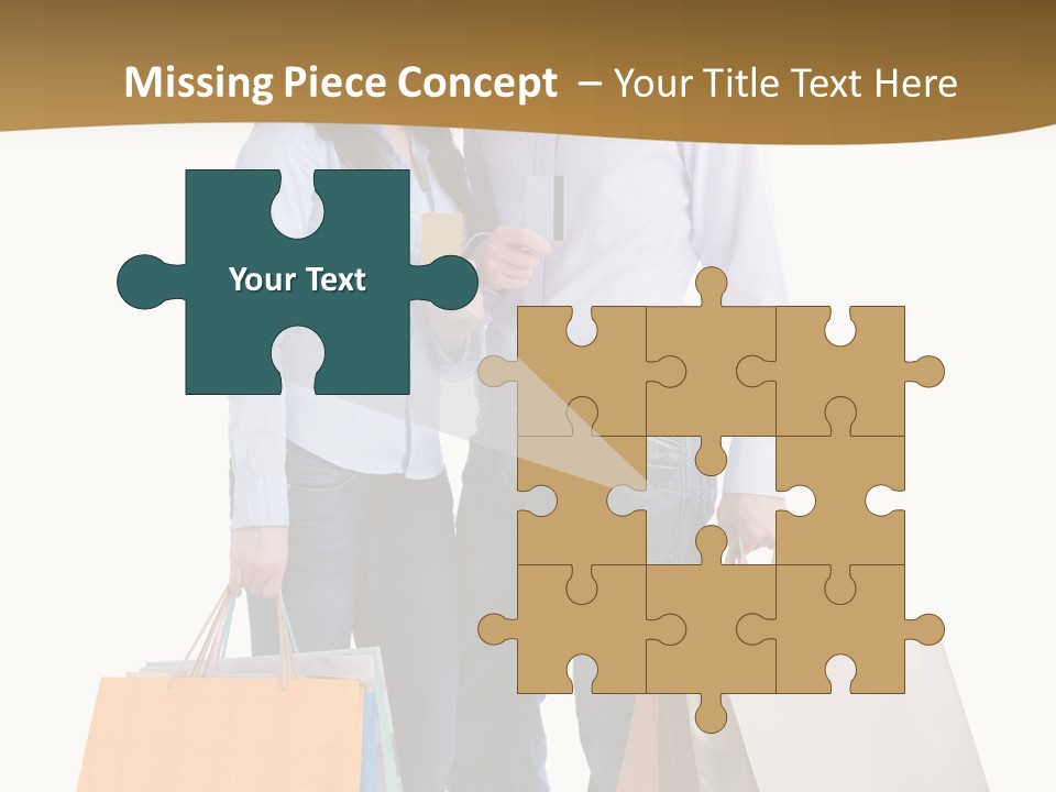 Bag Little Shopping PowerPoint Template