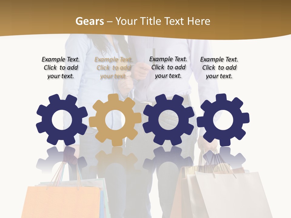 Bag Little Shopping PowerPoint Template