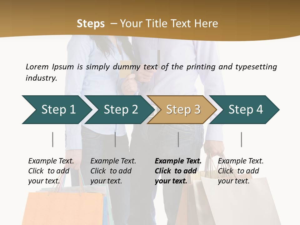 Bag Little Shopping PowerPoint Template