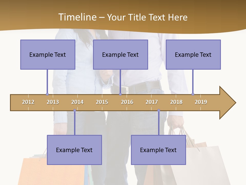 Bag Little Shopping PowerPoint Template