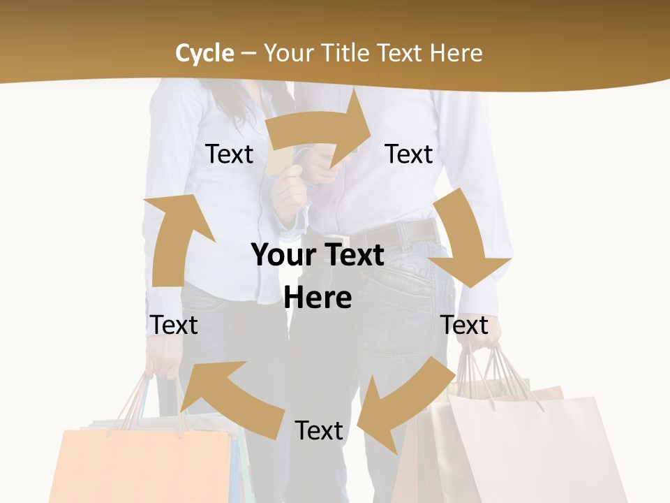 Bag Little Shopping PowerPoint Template