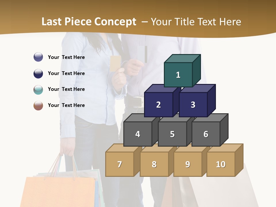 Bag Little Shopping PowerPoint Template