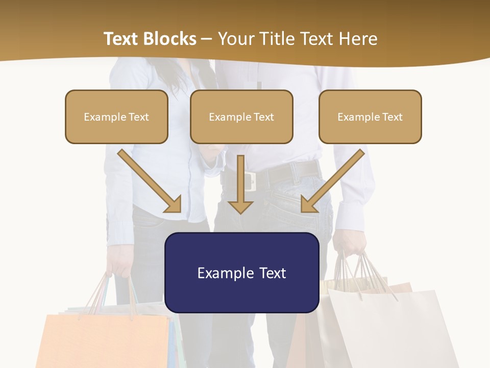 Bag Little Shopping PowerPoint Template