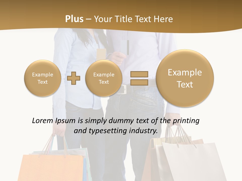 Bag Little Shopping PowerPoint Template