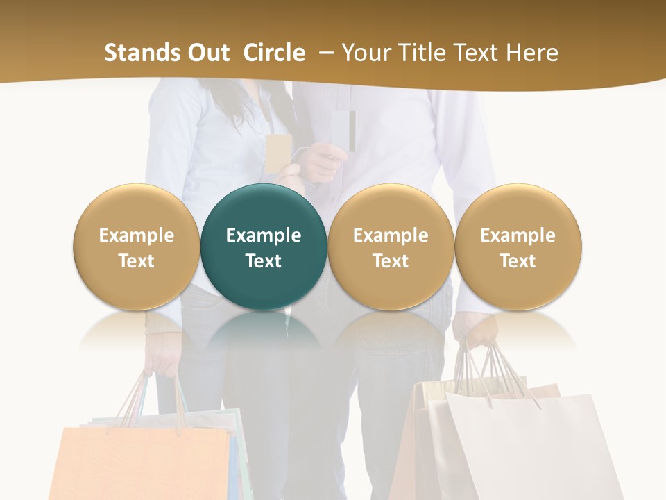 Bag Little Shopping PowerPoint Template