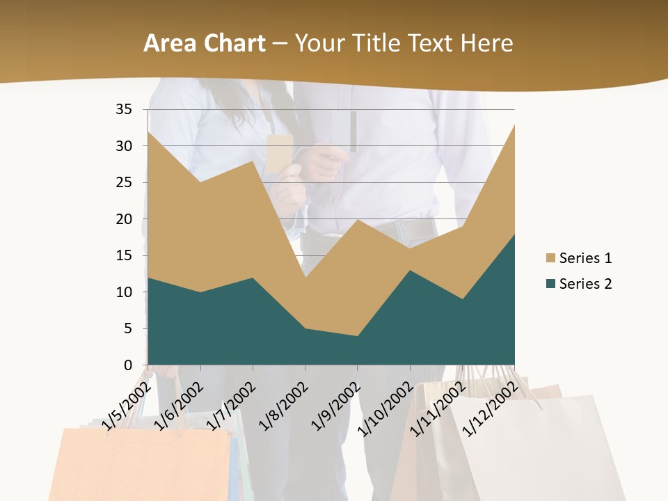 Bag Little Shopping PowerPoint Template