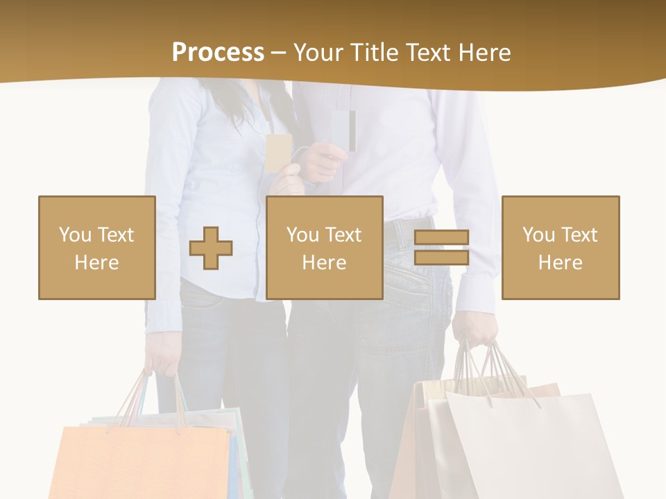 Bag Little Shopping PowerPoint Template