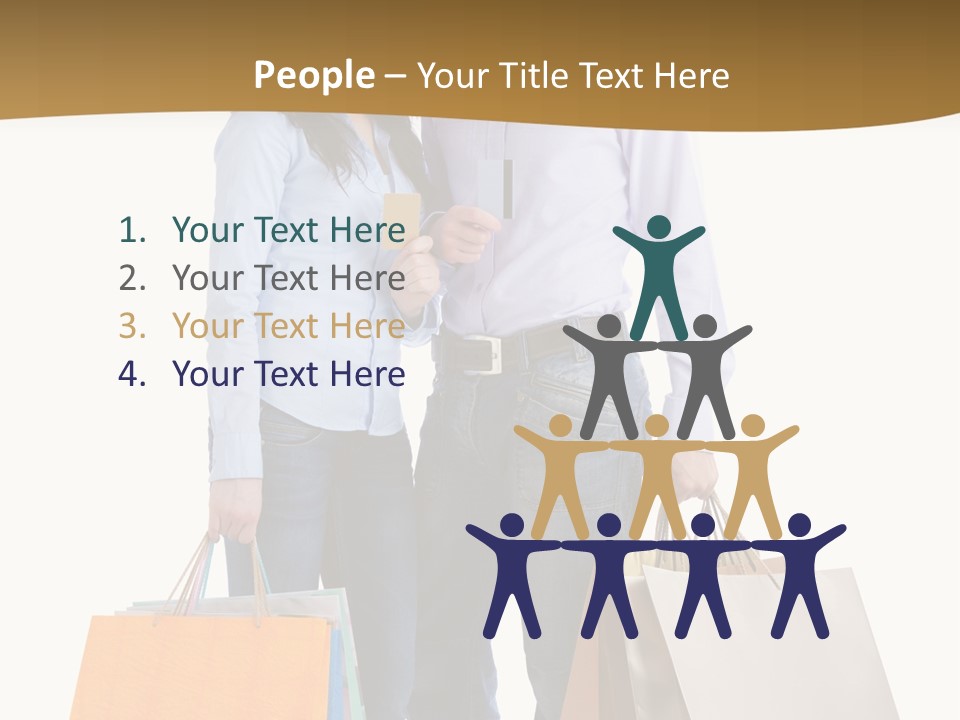 Bag Little Shopping PowerPoint Template