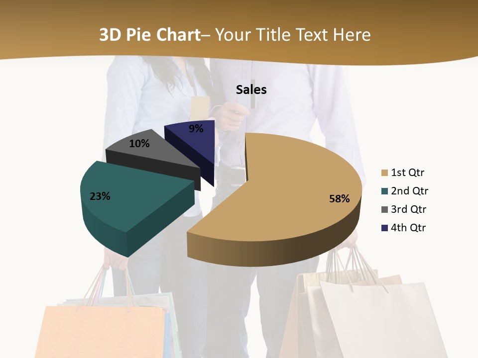 Bag Little Shopping PowerPoint Template