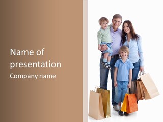 Looking  Male PowerPoint Template